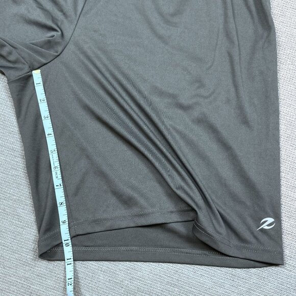 Energy Zone Mens Dark Gray Athletic Shorts Elastic Waistband Pockets Size Large - Picture 8 of 10